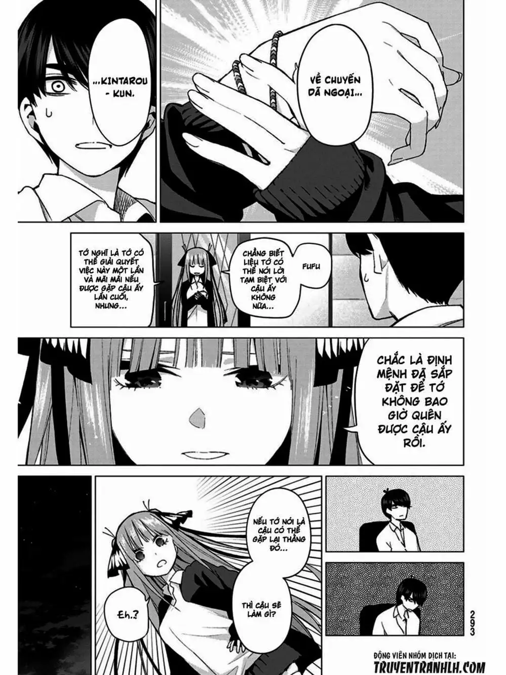 Truyện Tranh Nhà Có 5 Nàng Dâu - Gotoubun No Hanayome trang 6