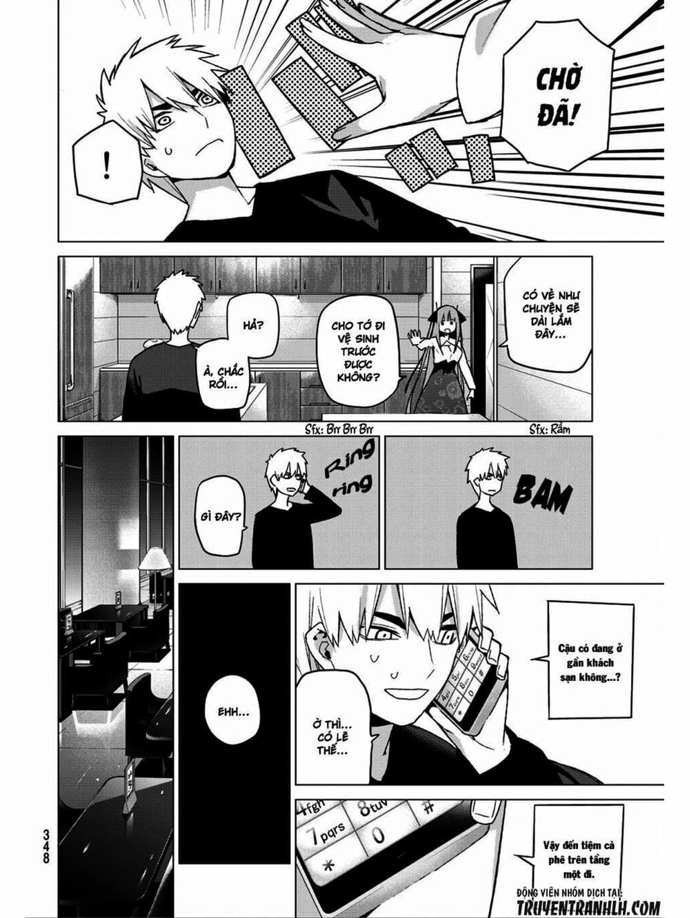 Truyện Tranh Nhà Có 5 Nàng Dâu - Gotoubun No Hanayome trang 6