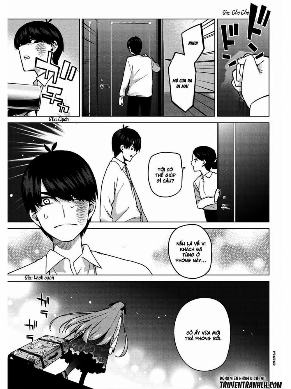 Truyện Tranh Nhà Có 5 Nàng Dâu - Gotoubun No Hanayome trang 6