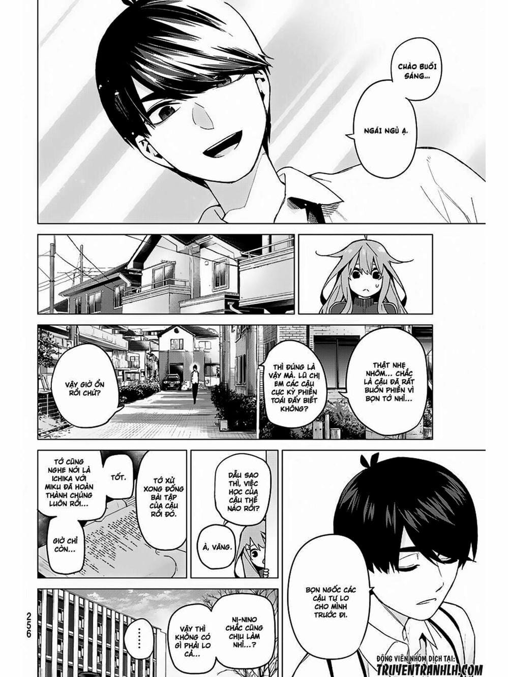 Truyện Tranh Nhà Có 5 Nàng Dâu - Gotoubun No Hanayome trang 6