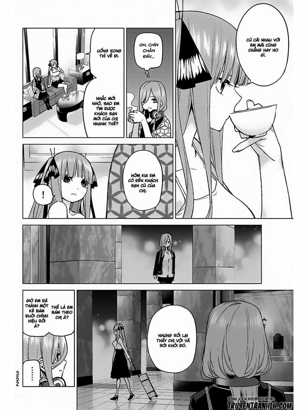 Truyện Tranh Nhà Có 5 Nàng Dâu - Gotoubun No Hanayome trang 6