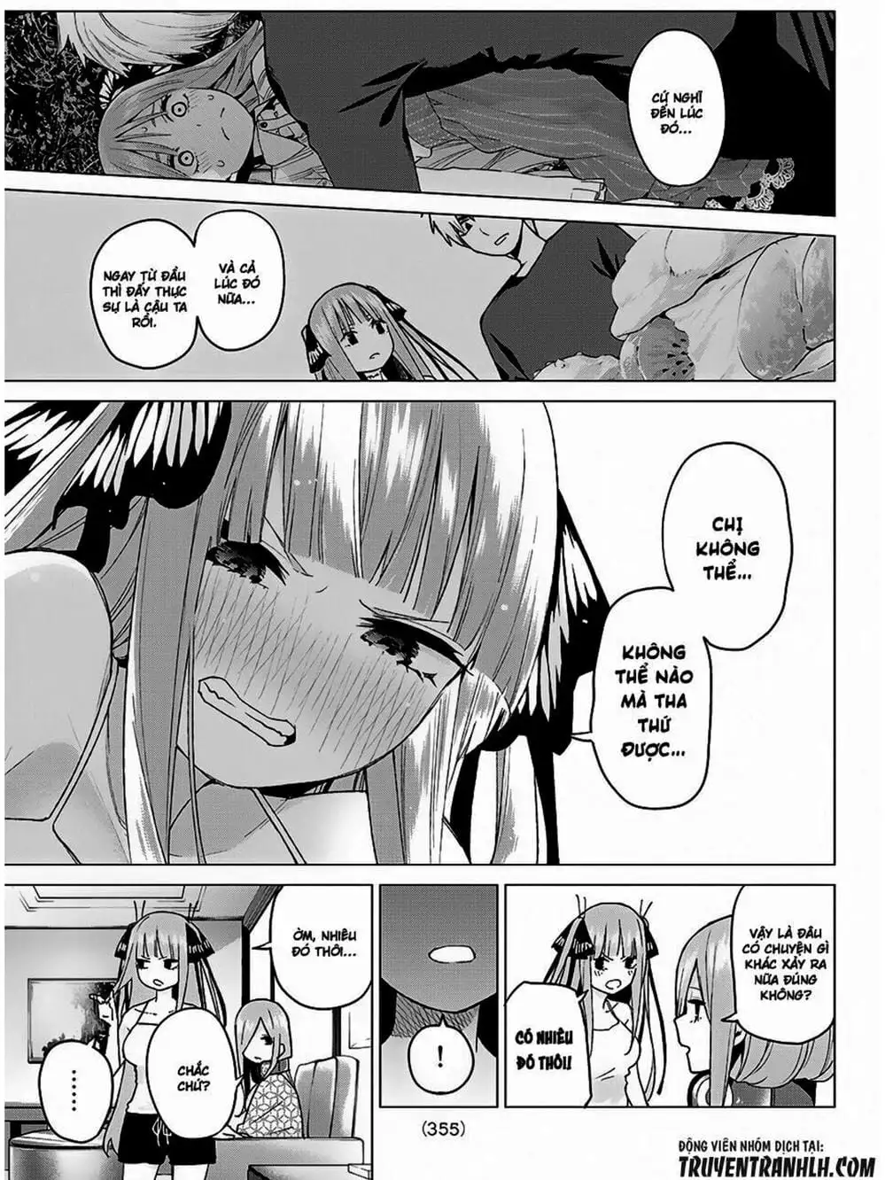 Truyện Tranh Nhà Có 5 Nàng Dâu - Gotoubun No Hanayome trang 6