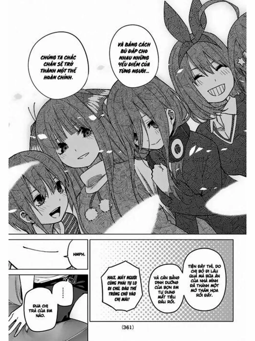 Truyện Tranh Nhà Có 5 Nàng Dâu - Gotoubun No Hanayome trang 6