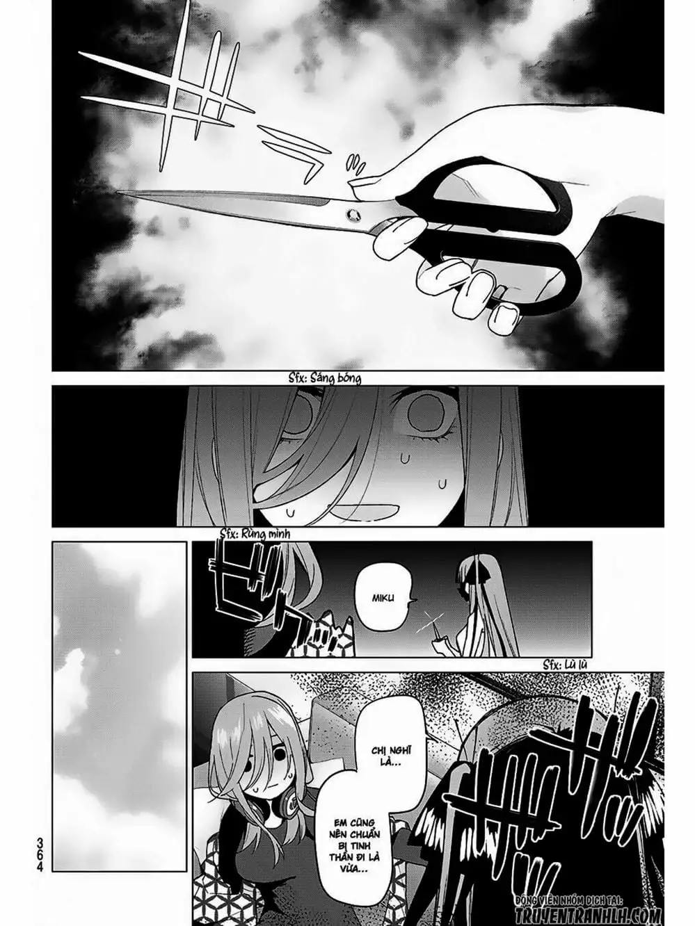 Truyện Tranh Nhà Có 5 Nàng Dâu - Gotoubun No Hanayome trang 6