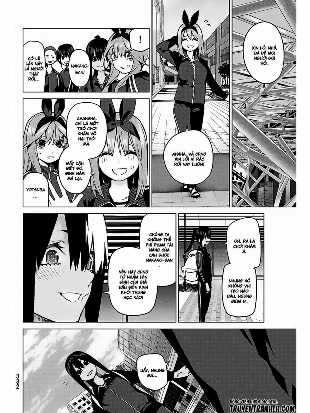 Truyện Tranh Nhà Có 5 Nàng Dâu - Gotoubun No Hanayome trang 6