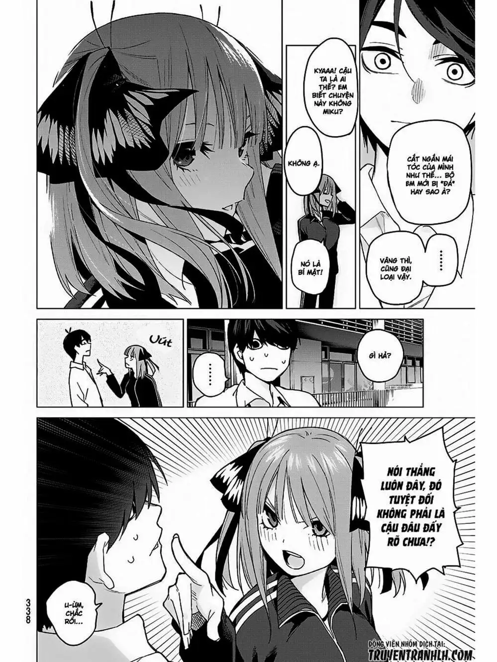 Truyện Tranh Nhà Có 5 Nàng Dâu - Gotoubun No Hanayome trang 6