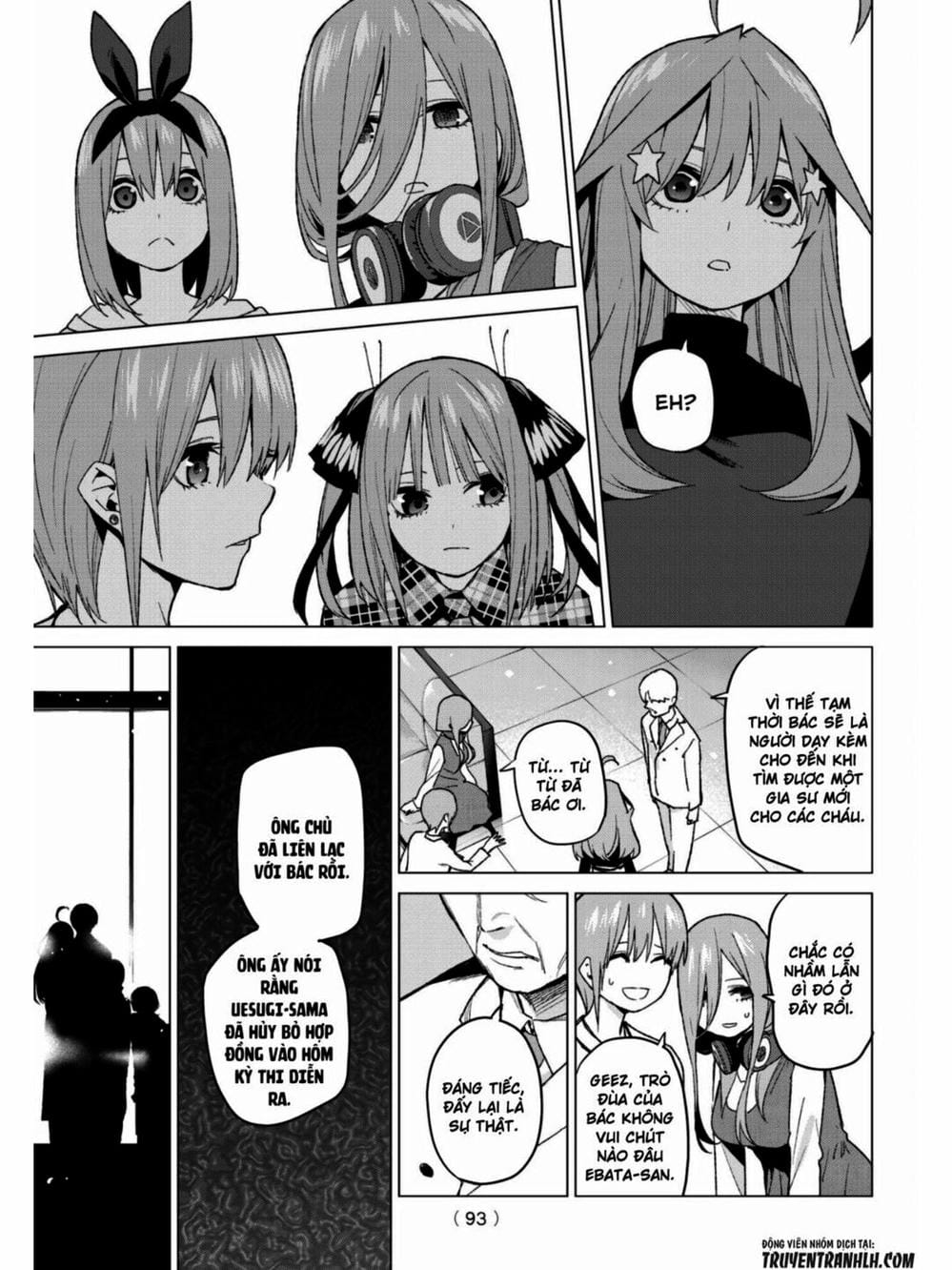 Truyện Tranh Nhà Có 5 Nàng Dâu - Gotoubun No Hanayome trang 6