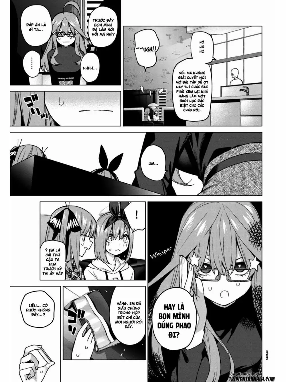 Truyện Tranh Nhà Có 5 Nàng Dâu - Gotoubun No Hanayome trang 6