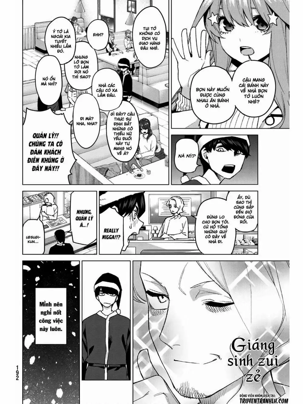 Truyện Tranh Nhà Có 5 Nàng Dâu - Gotoubun No Hanayome trang 6