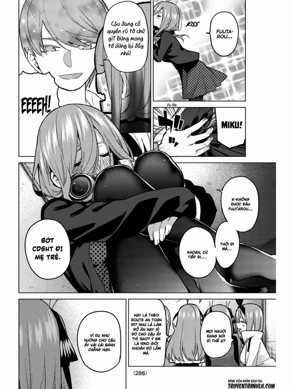 Truyện Tranh Nhà Có 5 Nàng Dâu - Gotoubun No Hanayome trang 6