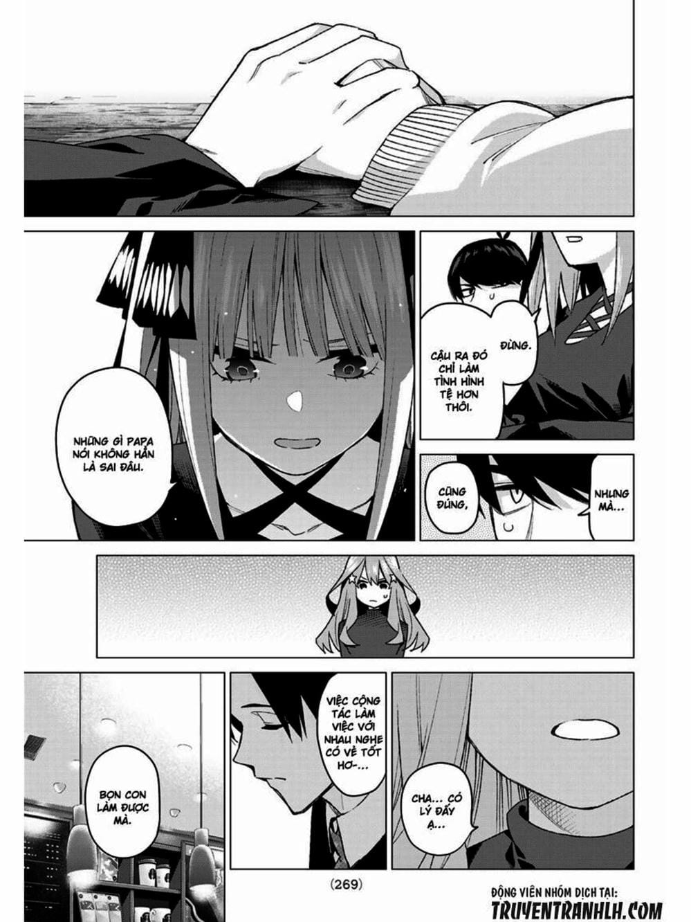 Truyện Tranh Nhà Có 5 Nàng Dâu - Gotoubun No Hanayome trang 6