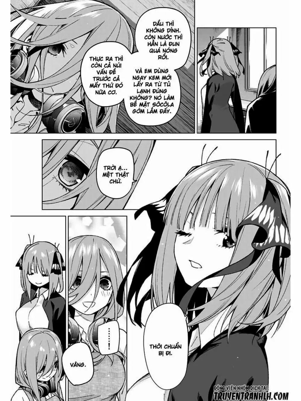 Truyện Tranh Nhà Có 5 Nàng Dâu - Gotoubun No Hanayome trang 6