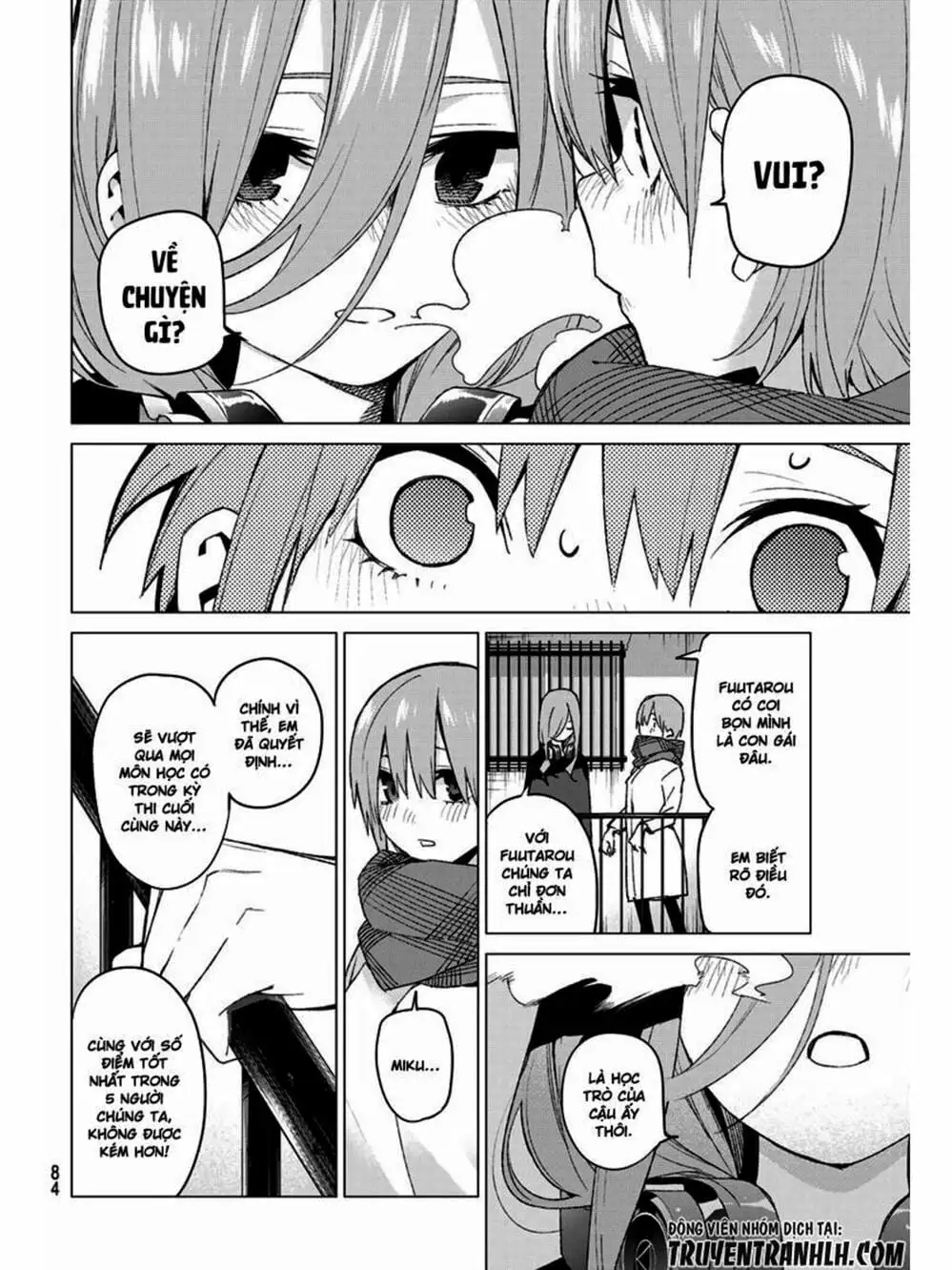 Truyện Tranh Nhà Có 5 Nàng Dâu - Gotoubun No Hanayome trang 6