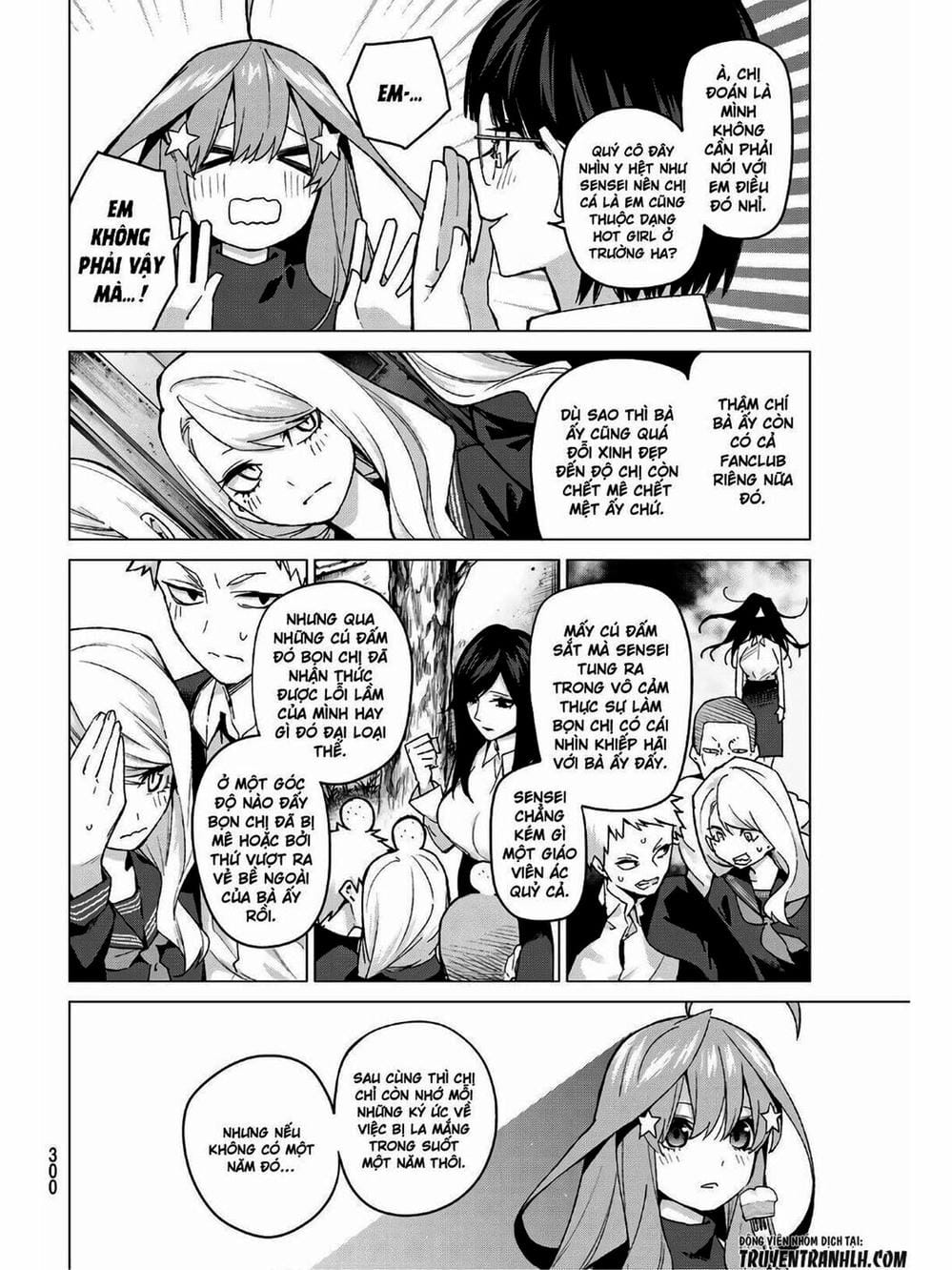 Truyện Tranh Nhà Có 5 Nàng Dâu - Gotoubun No Hanayome trang 6