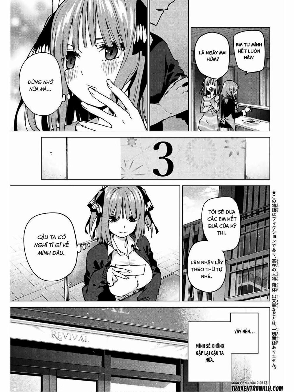 Truyện Tranh Nhà Có 5 Nàng Dâu - Gotoubun No Hanayome trang 6