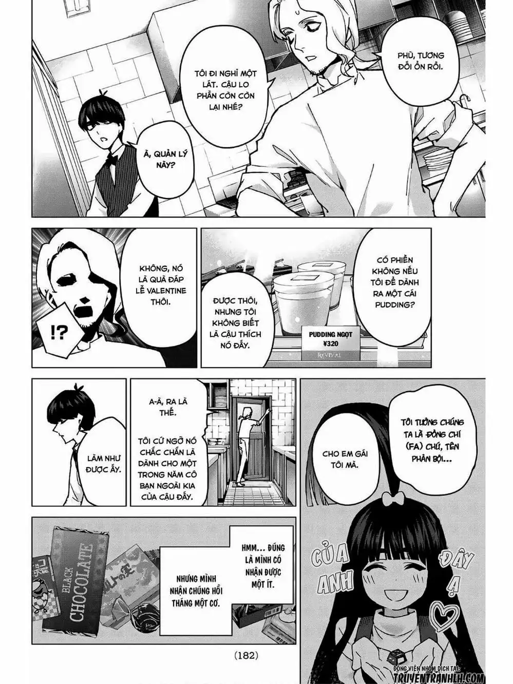 Truyện Tranh Nhà Có 5 Nàng Dâu - Gotoubun No Hanayome trang 6