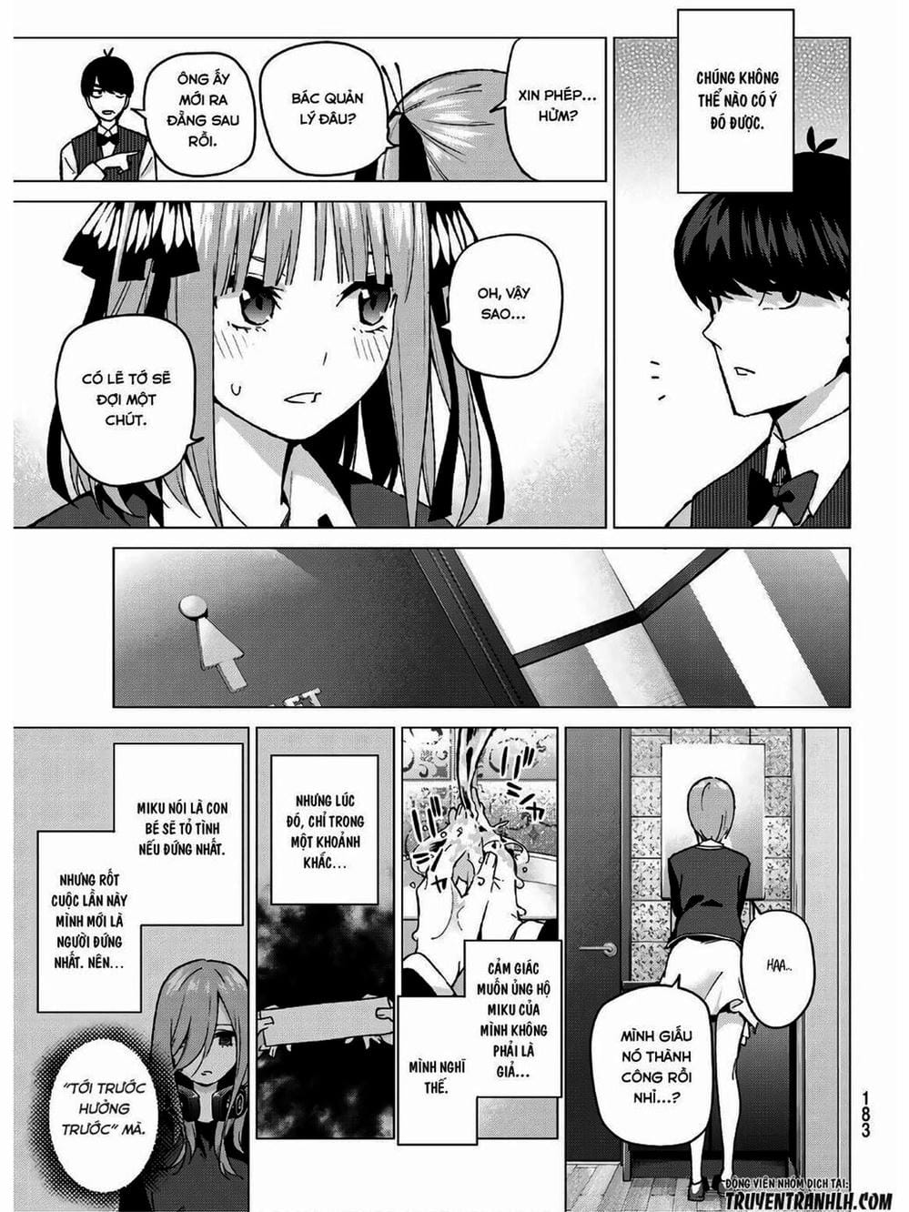 Truyện Tranh Nhà Có 5 Nàng Dâu - Gotoubun No Hanayome trang 6