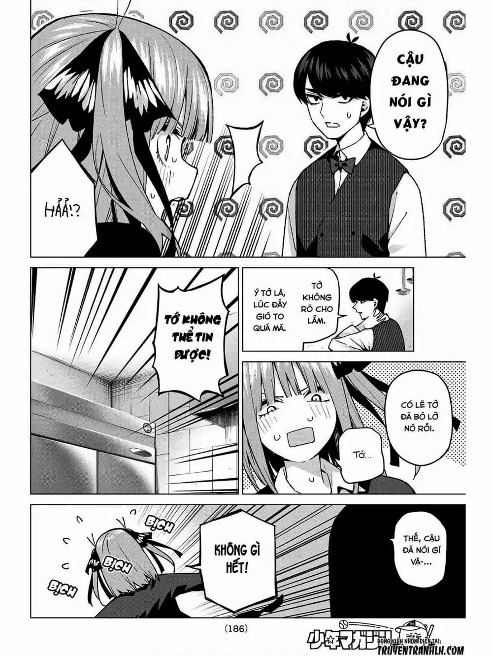 Truyện Tranh Nhà Có 5 Nàng Dâu - Gotoubun No Hanayome trang 6