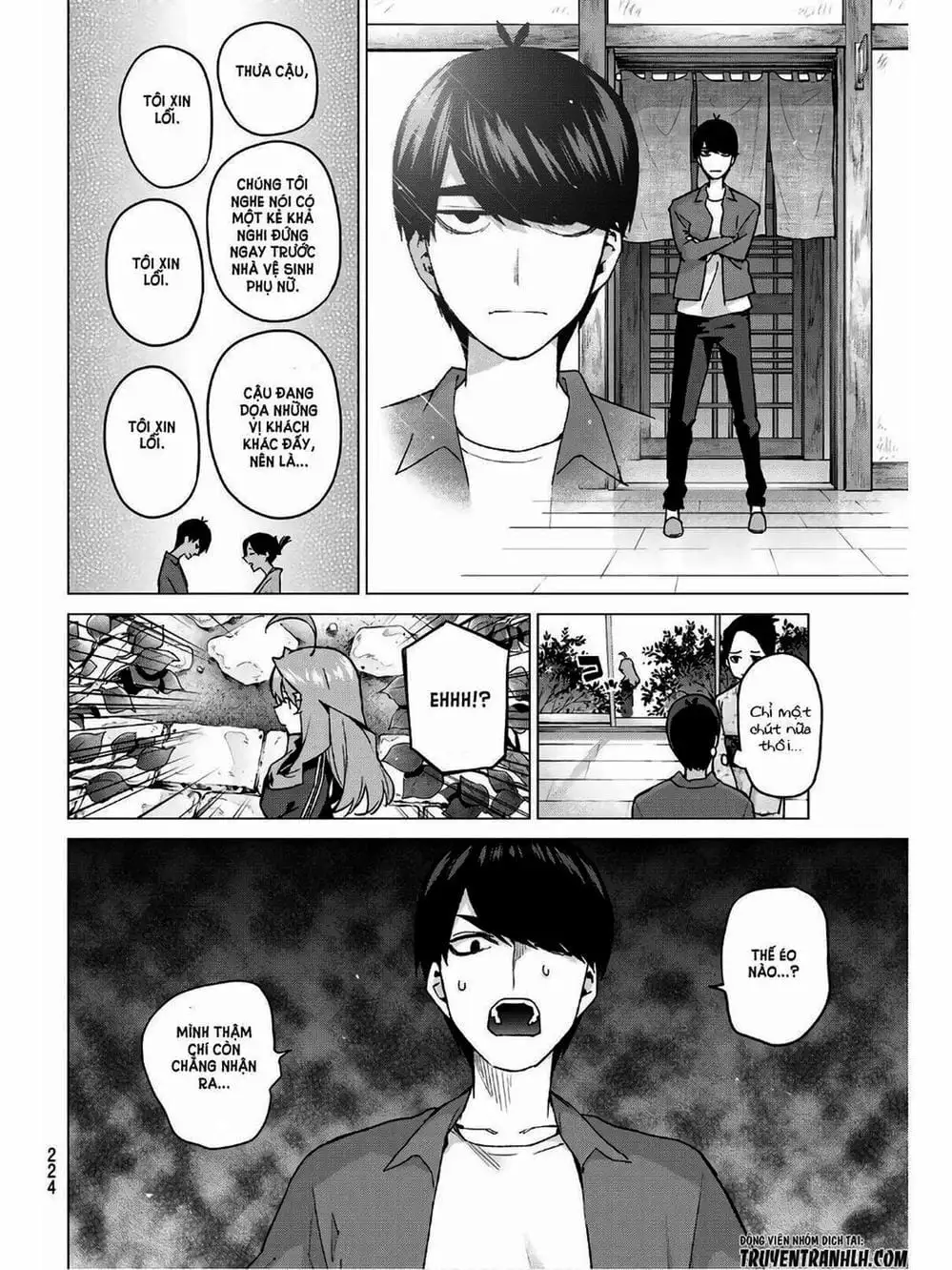 Truyện Tranh Nhà Có 5 Nàng Dâu - Gotoubun No Hanayome trang 6