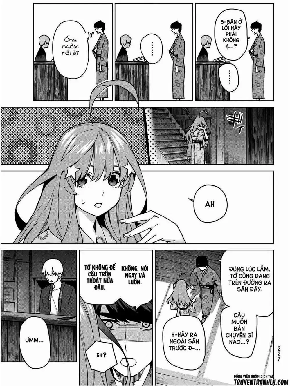 Truyện Tranh Nhà Có 5 Nàng Dâu - Gotoubun No Hanayome trang 6