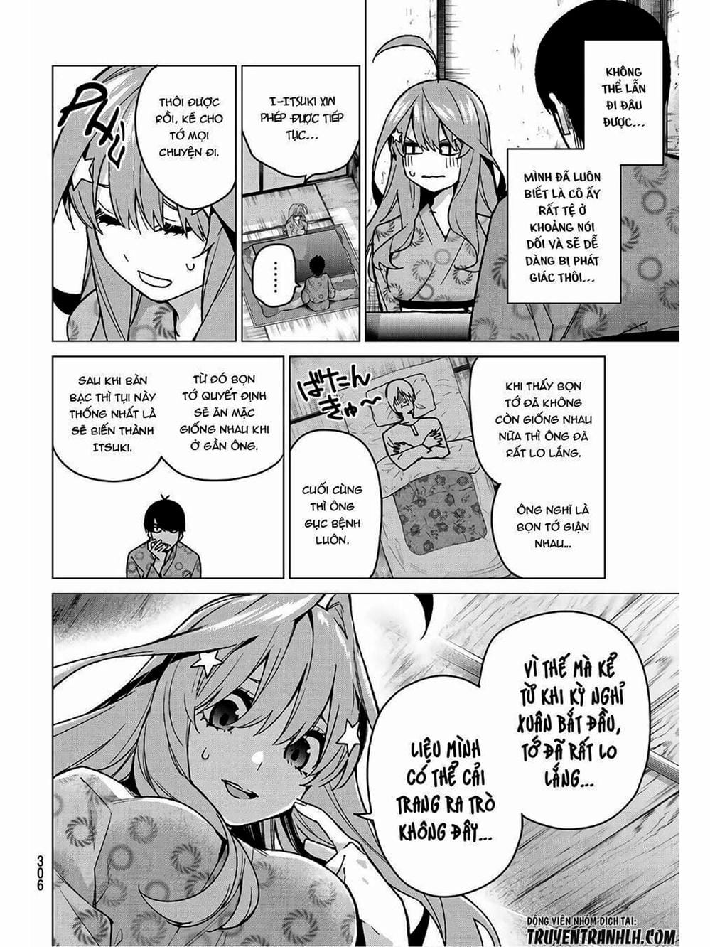 Truyện Tranh Nhà Có 5 Nàng Dâu - Gotoubun No Hanayome trang 6