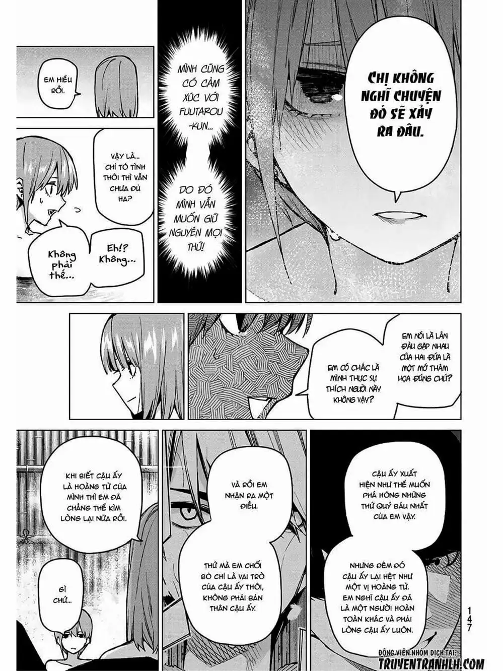 Truyện Tranh Nhà Có 5 Nàng Dâu - Gotoubun No Hanayome trang 6