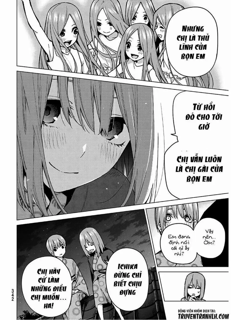 Truyện Tranh Nhà Có 5 Nàng Dâu - Gotoubun No Hanayome trang 6