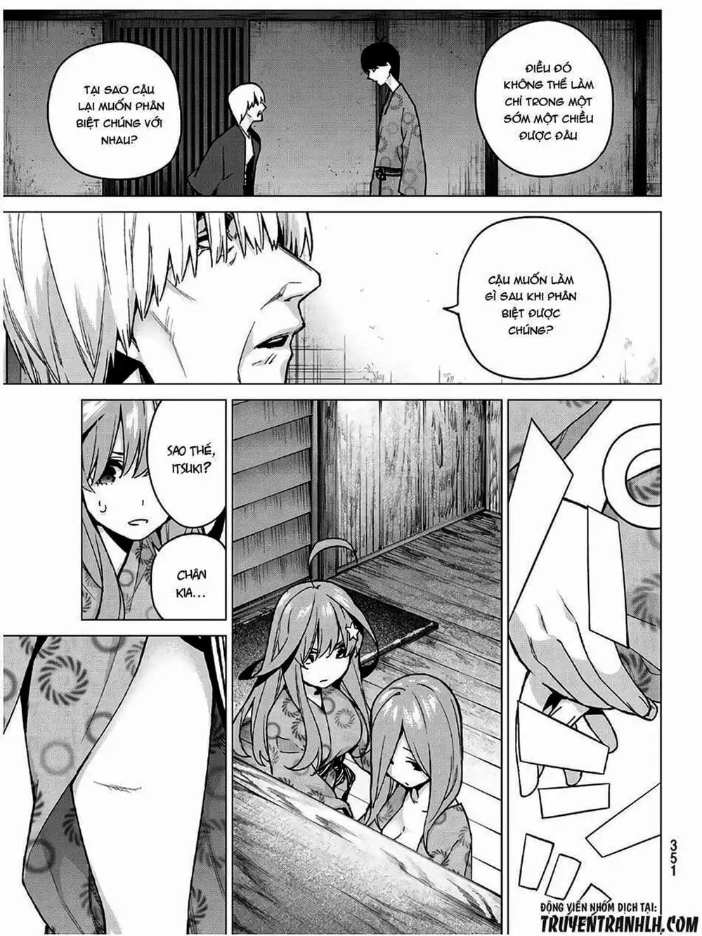 Truyện Tranh Nhà Có 5 Nàng Dâu - Gotoubun No Hanayome trang 6