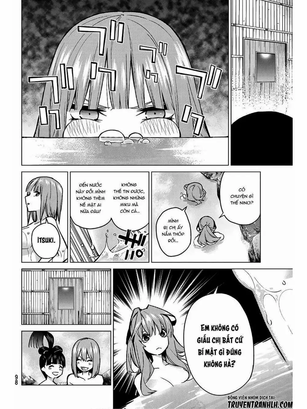 Truyện Tranh Nhà Có 5 Nàng Dâu - Gotoubun No Hanayome trang 6