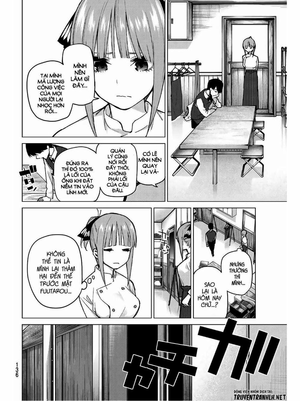 Truyện Tranh Nhà Có 5 Nàng Dâu - Gotoubun No Hanayome trang 6