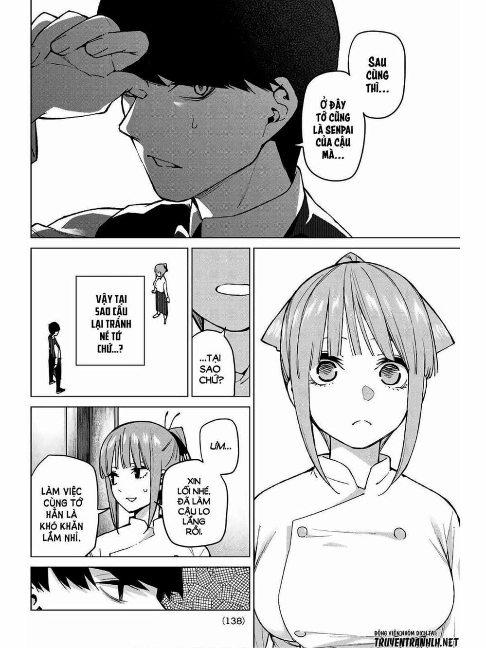 Truyện Tranh Nhà Có 5 Nàng Dâu - Gotoubun No Hanayome trang 6