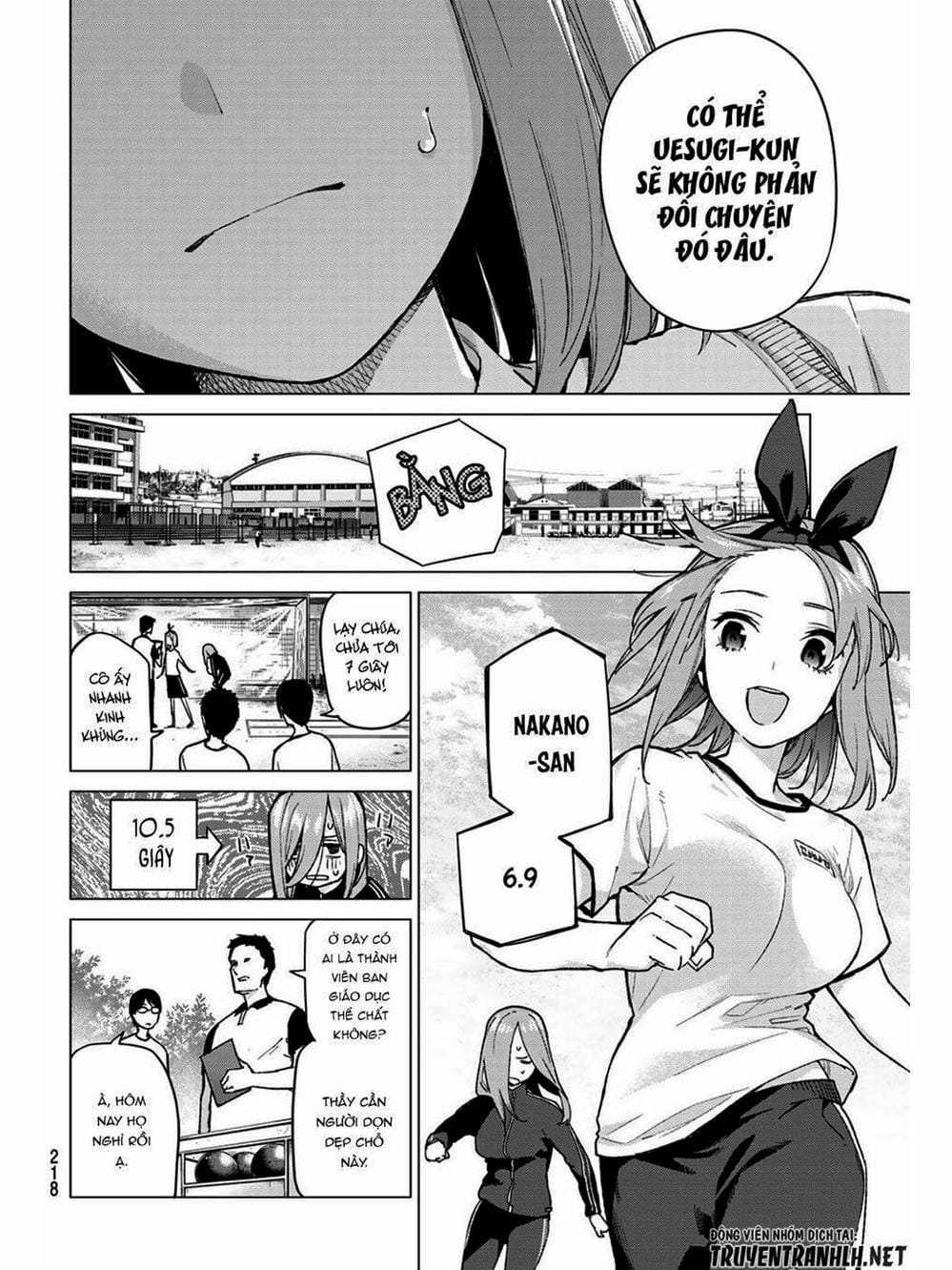 Truyện Tranh Nhà Có 5 Nàng Dâu - Gotoubun No Hanayome trang 6