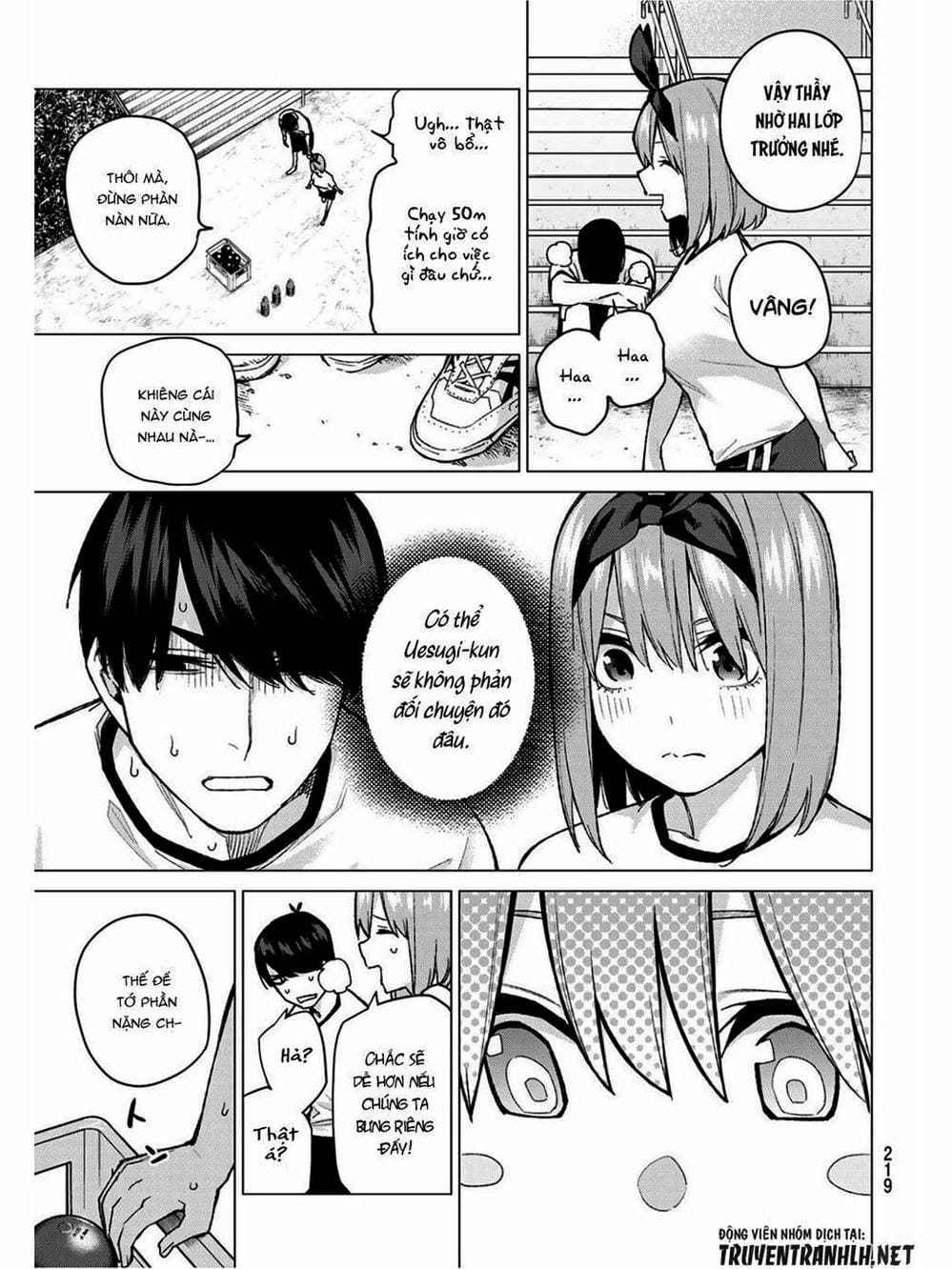 Truyện Tranh Nhà Có 5 Nàng Dâu - Gotoubun No Hanayome trang 6