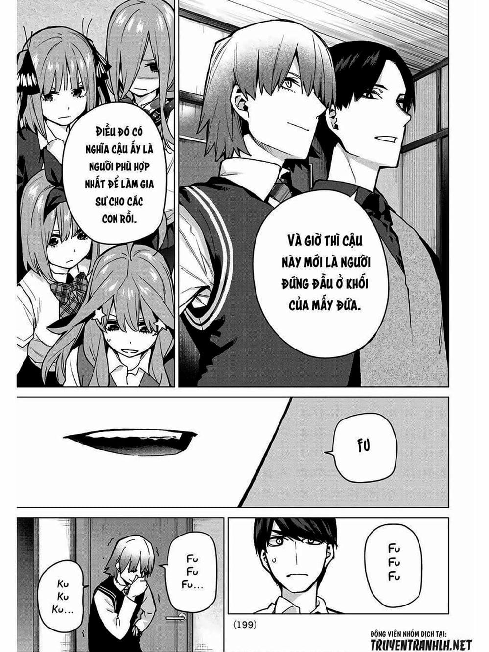 Truyện Tranh Nhà Có 5 Nàng Dâu - Gotoubun No Hanayome trang 6