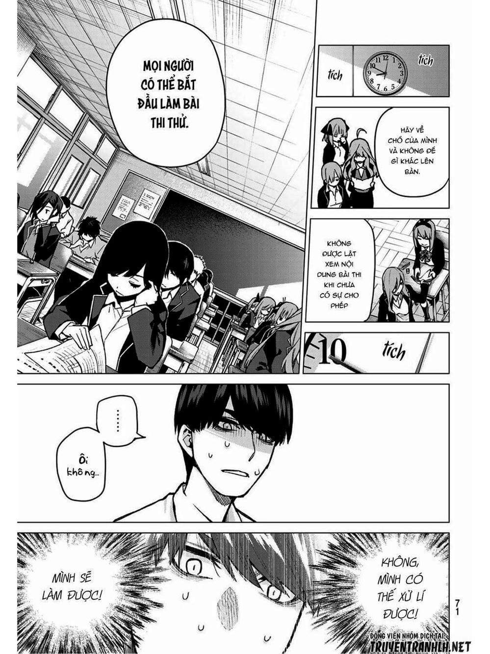 Truyện Tranh Nhà Có 5 Nàng Dâu - Gotoubun No Hanayome trang 6