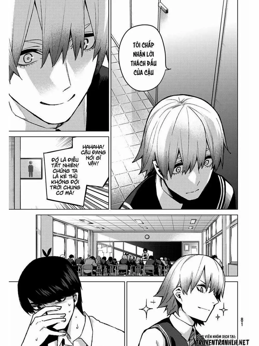 Truyện Tranh Nhà Có 5 Nàng Dâu - Gotoubun No Hanayome trang 6