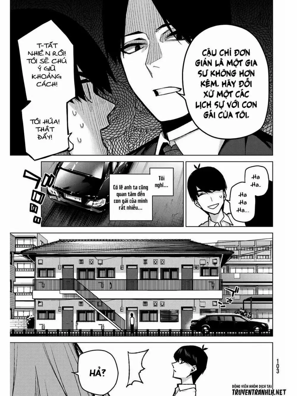 Truyện Tranh Nhà Có 5 Nàng Dâu - Gotoubun No Hanayome trang 6