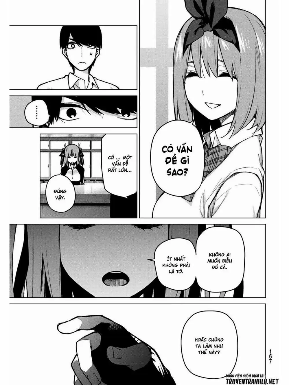 Truyện Tranh Nhà Có 5 Nàng Dâu - Gotoubun No Hanayome trang 6