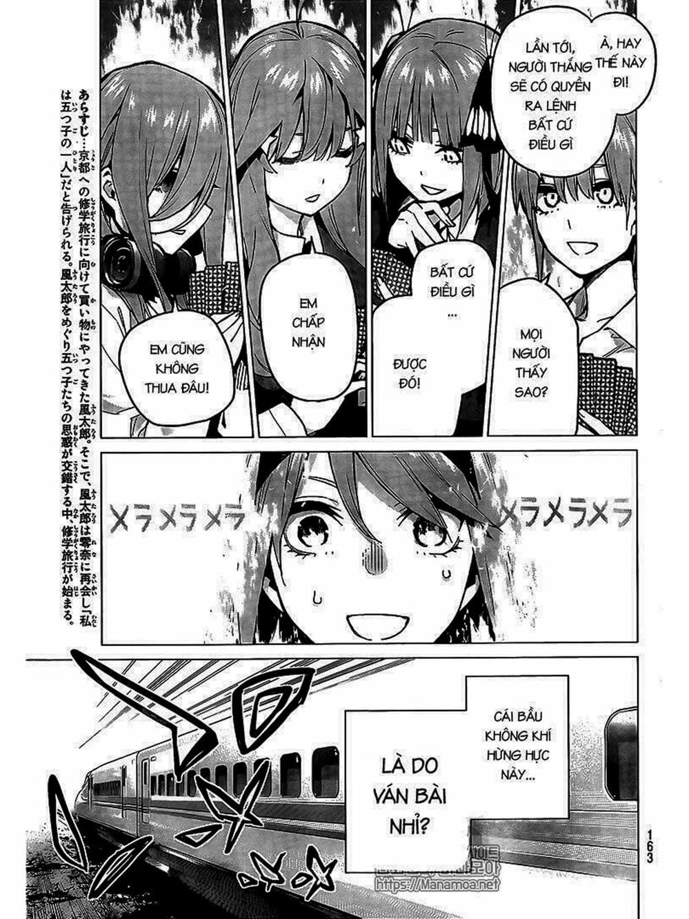 Truyện Tranh Nhà Có 5 Nàng Dâu - Gotoubun No Hanayome trang 6