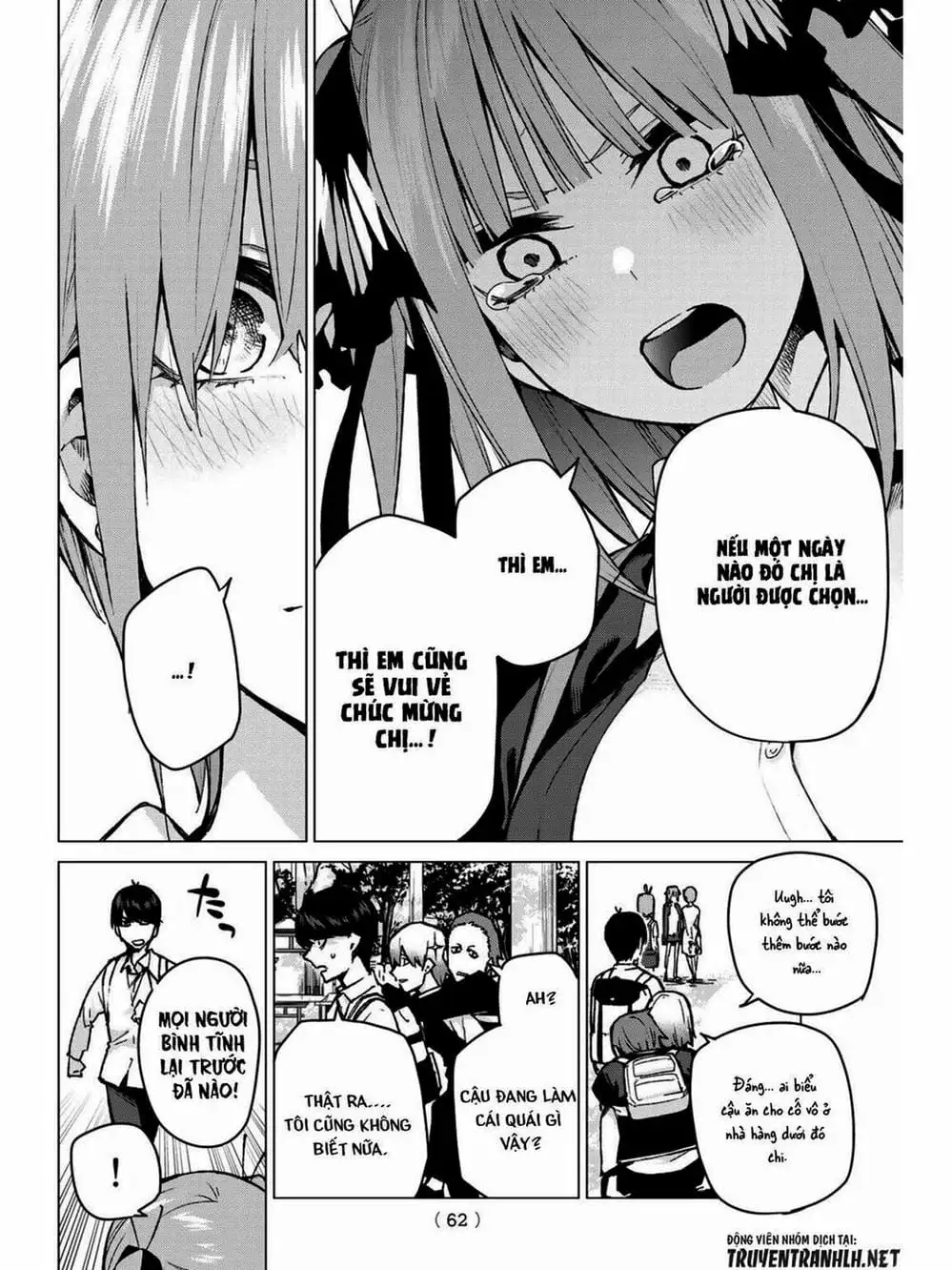 Truyện Tranh Nhà Có 5 Nàng Dâu - Gotoubun No Hanayome trang 6