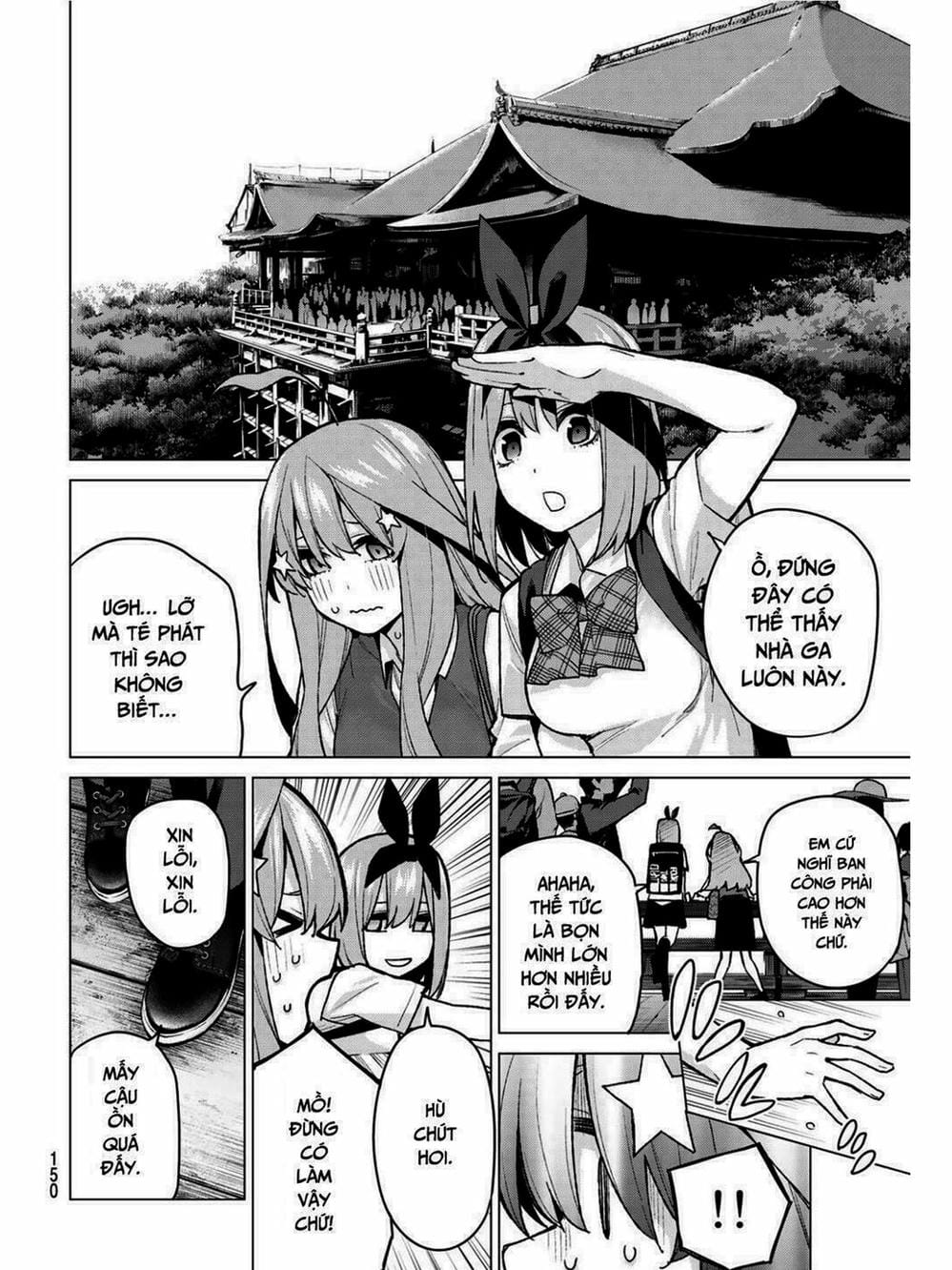 Truyện Tranh Nhà Có 5 Nàng Dâu - Gotoubun No Hanayome trang 6