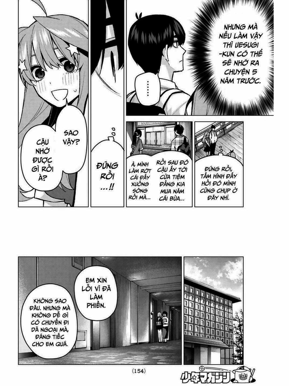 Truyện Tranh Nhà Có 5 Nàng Dâu - Gotoubun No Hanayome trang 6