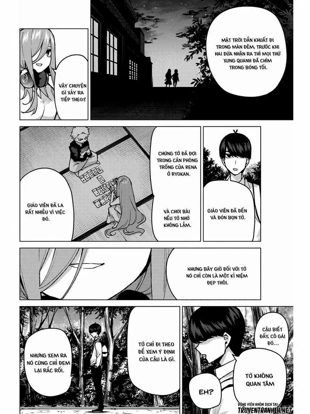 Truyện Tranh Nhà Có 5 Nàng Dâu - Gotoubun No Hanayome trang 6