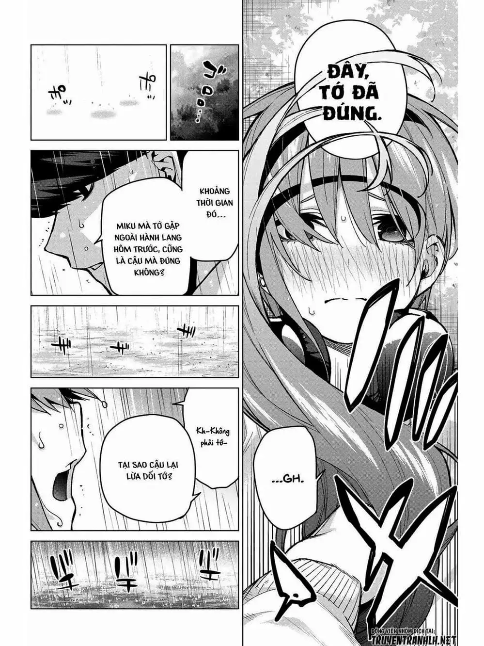 Truyện Tranh Nhà Có 5 Nàng Dâu - Gotoubun No Hanayome trang 6