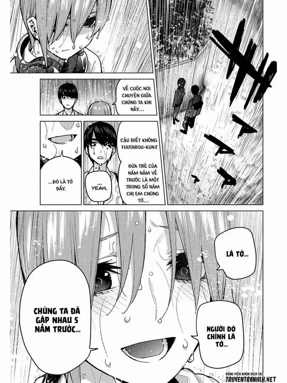 Truyện Tranh Nhà Có 5 Nàng Dâu - Gotoubun No Hanayome trang 6