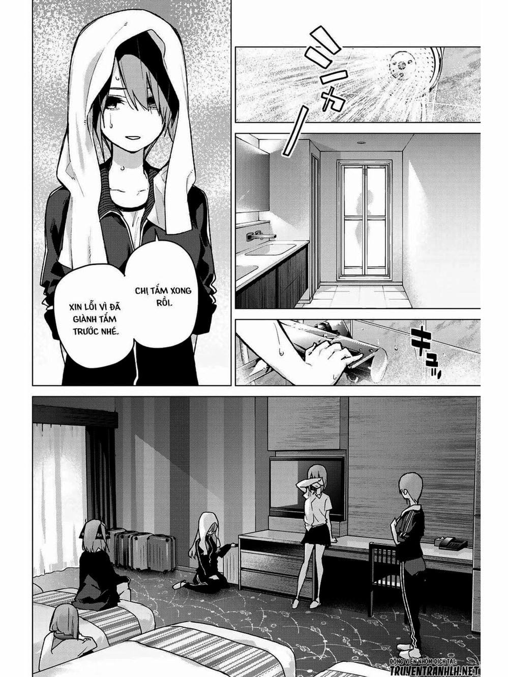 Truyện Tranh Nhà Có 5 Nàng Dâu - Gotoubun No Hanayome trang 6