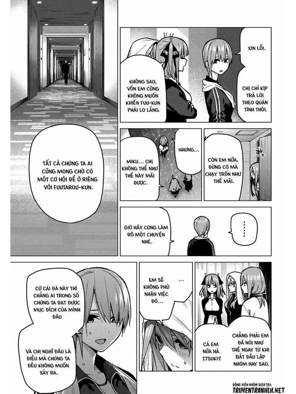 Truyện Tranh Nhà Có 5 Nàng Dâu - Gotoubun No Hanayome trang 6