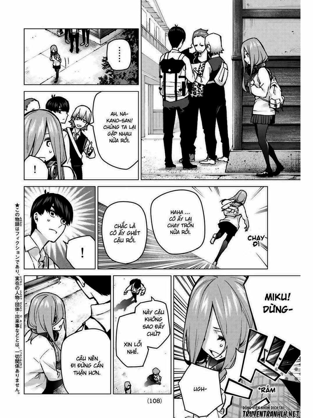 Truyện Tranh Nhà Có 5 Nàng Dâu - Gotoubun No Hanayome trang 6