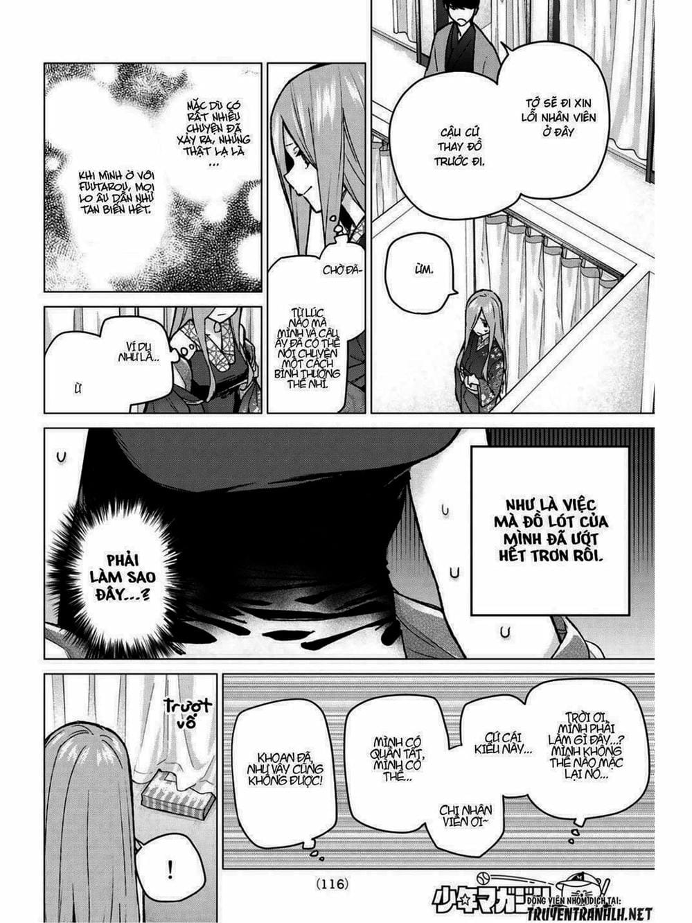 Truyện Tranh Nhà Có 5 Nàng Dâu - Gotoubun No Hanayome trang 6