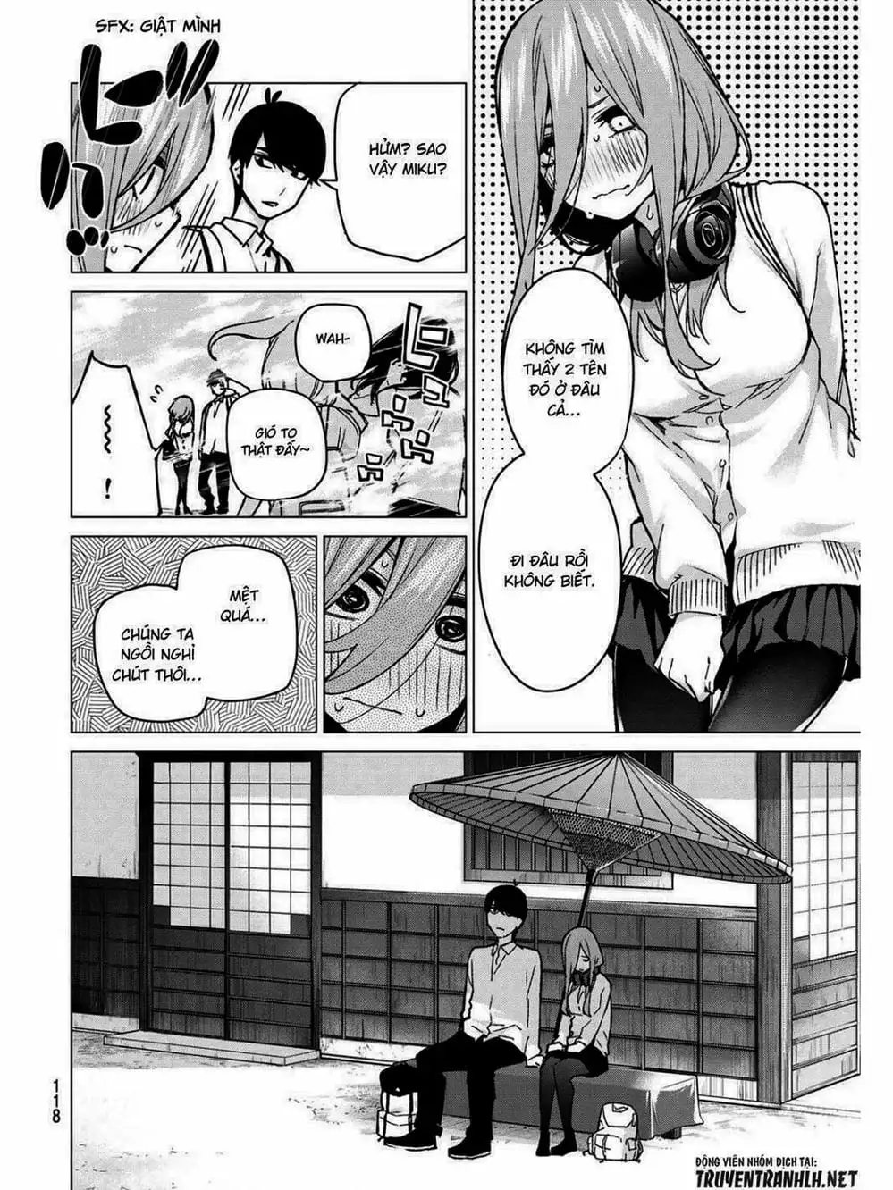 Truyện Tranh Nhà Có 5 Nàng Dâu - Gotoubun No Hanayome trang 6